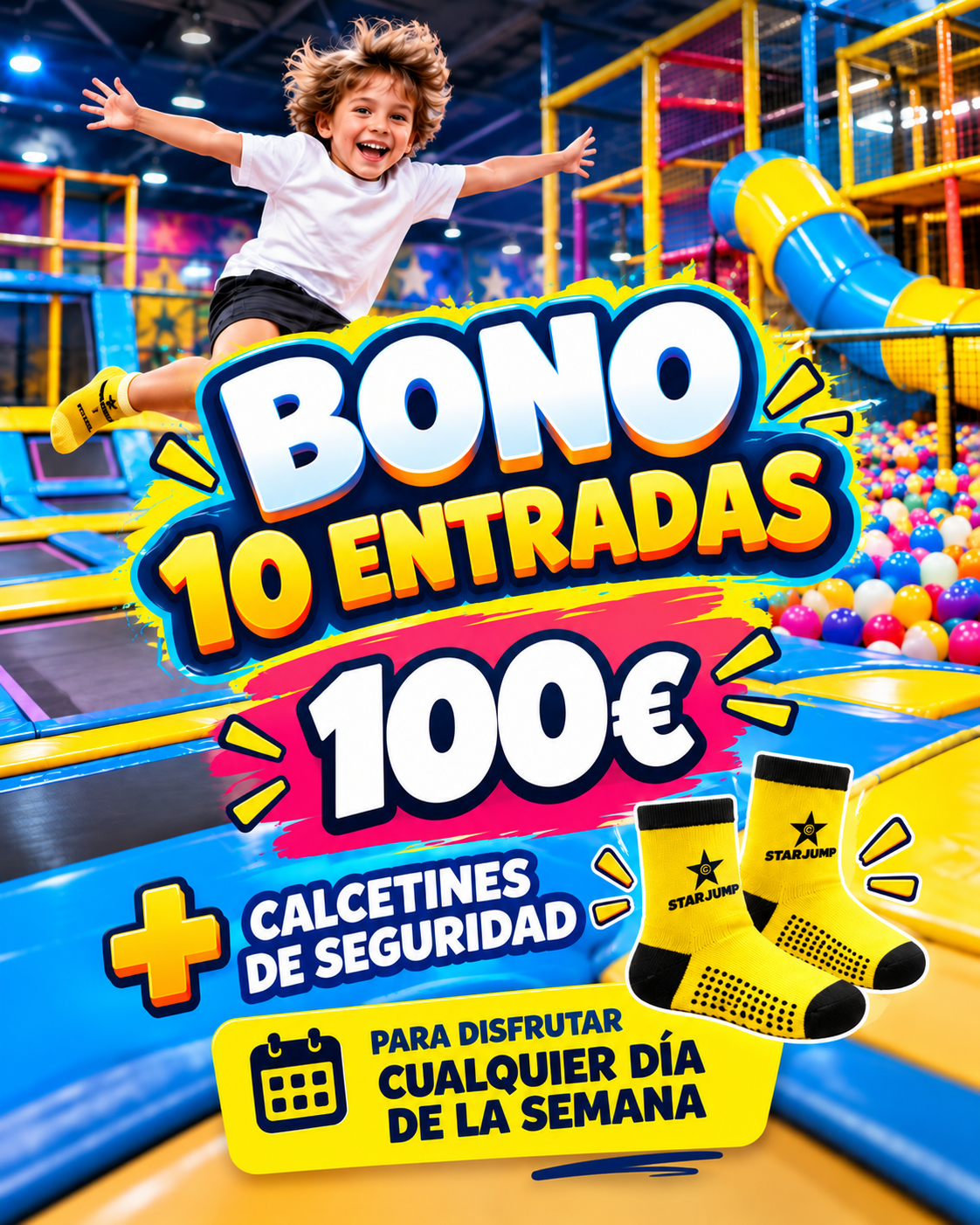 Bono 10 entradas Star Jump
